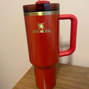 Stanley Scarlet Tinsel Travel Mug